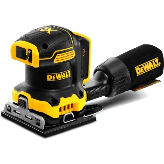 DeWalt 18V excentersliber DCW200NT – løs enhed i kuffert