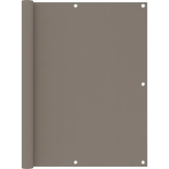 Altanafskærmning 120x600 cm – PU oxford gråbrun