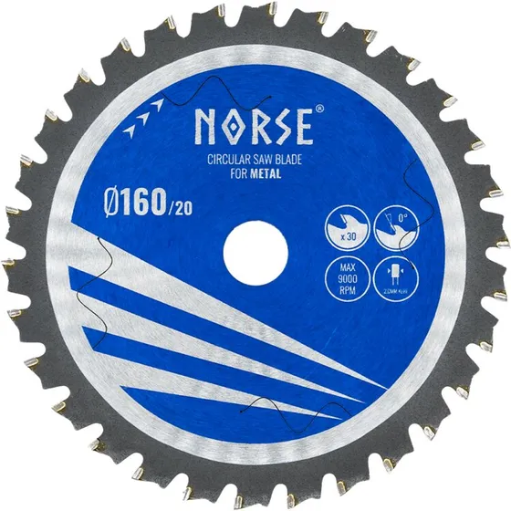 NORSE Metalworker rundsavsklinge 160×2,0×20 mm Z30