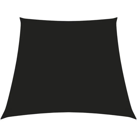 Solsejl trapez 2,4x3 m PU-belagt oxford - sort