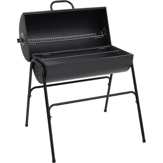 Tndegrill kulgrill 2 riste 80x95x90 cm stl sort