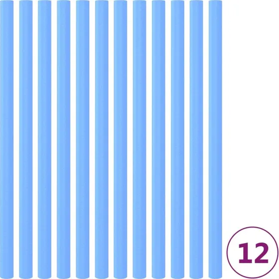 Skumrr til trampolinstolper 92,5 cm 12 stk. - bl