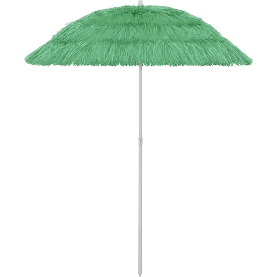 Hawaii strandparasol 180 cm – grøn, UV-beskyttende