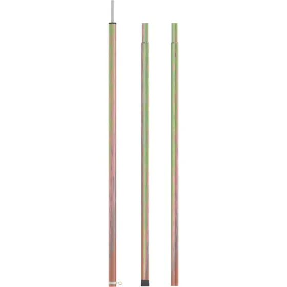 Teleskopstang til telt 170–255 cm, galvaniseret stål