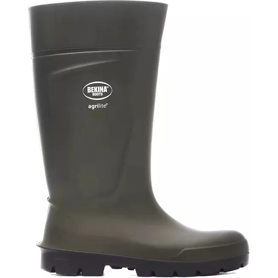 Bekina Steplite PU gummistøvler, mørkegrøn str. 47