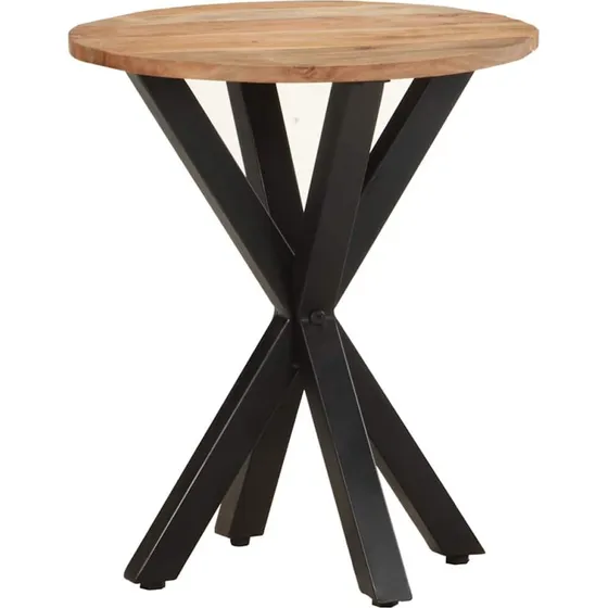 Sidebord i massivt akacietræ 48x48x56 cm