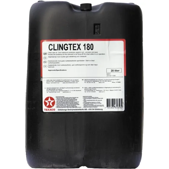 Clingtex Kædesavsolie 180, 5 l