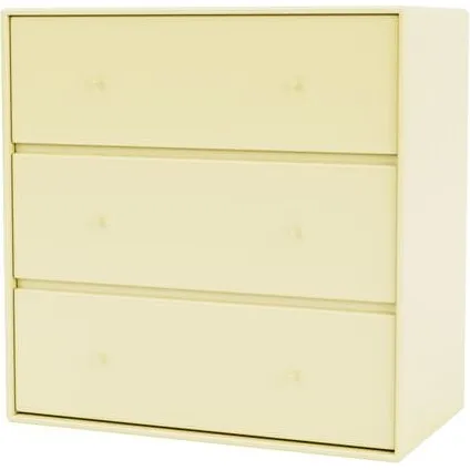 Montana CARRY kommode på ben – 3 brede skuffer