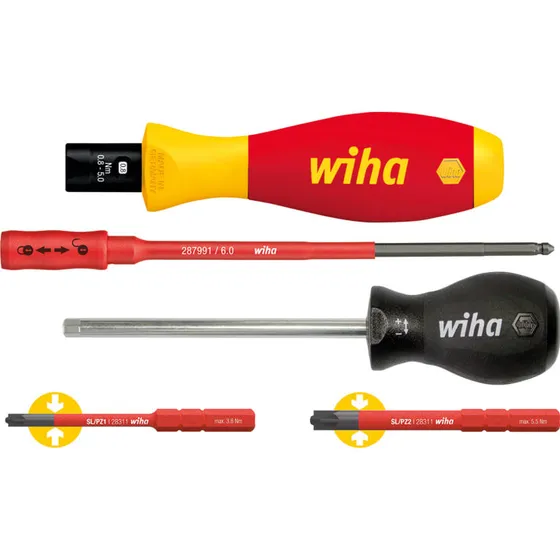 Wiha TorqueVario momentskruetrækker 0,8–5,0 Nm 1000V