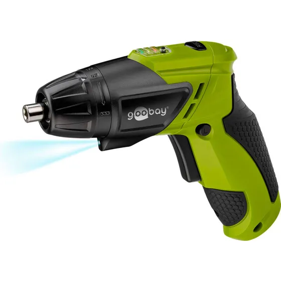 Goobay Elektrisk skruemaskine 3,6V 1,3Ah, batteridrevet