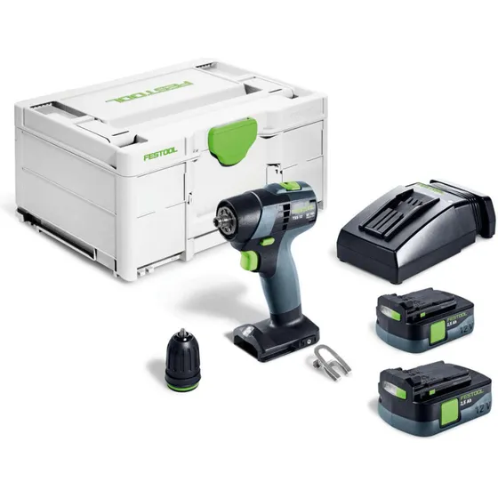Festool TXS 12 2,5-Plus bore-/skruemaskine 12 V