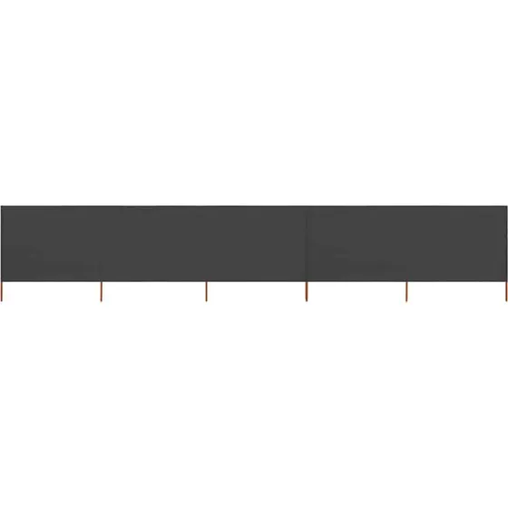 Lsejl 5-panel 600x160 cm  antracitgr