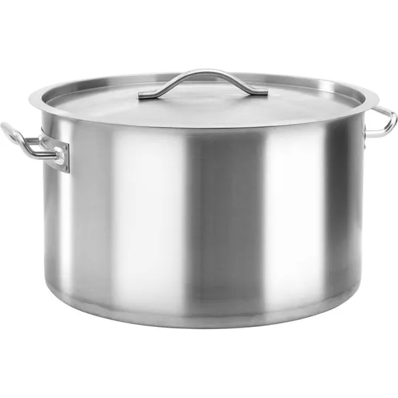 Suppegryde 44 L i rustfrit stl 45x28 cm