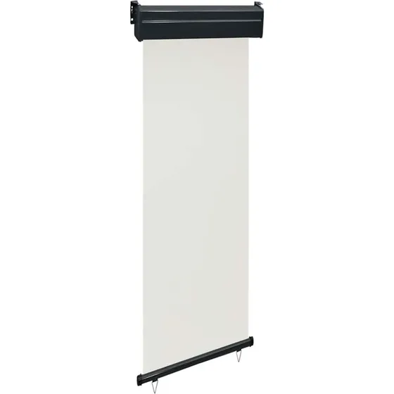 Sidemarkise til altan 65x250 cm – creme