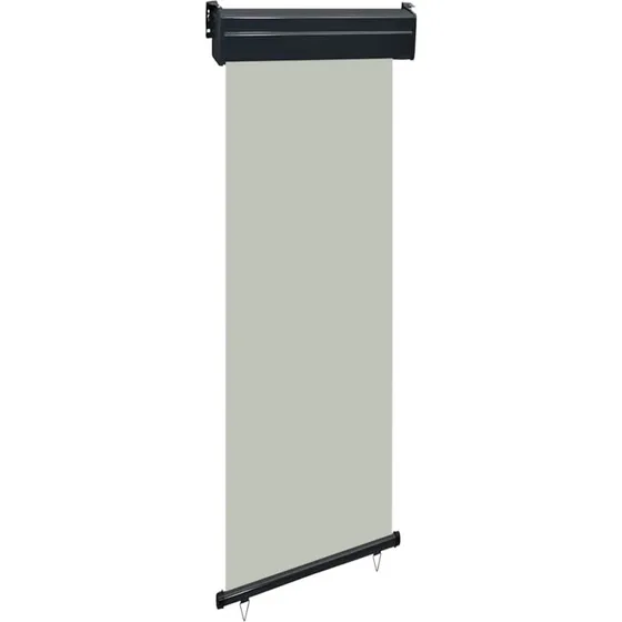 Sidemarkise til altan 65x250 cm - grå