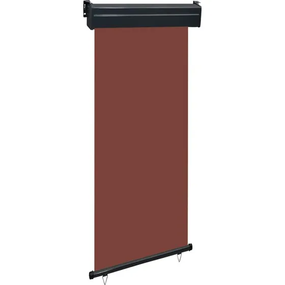 Sidemarkise til altan 85x250 cm - Brun