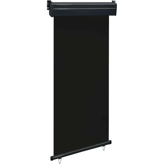 Sidemarkise til altan 105x250 cm – sort