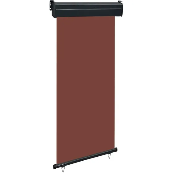 Sidemarkise til altan 105x250 cm - brun