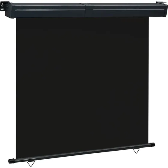 Sidemarkise til altan 175x250 cm - Sort