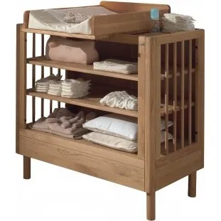 Forrest Oak puslebord i eg med pusletop, natur