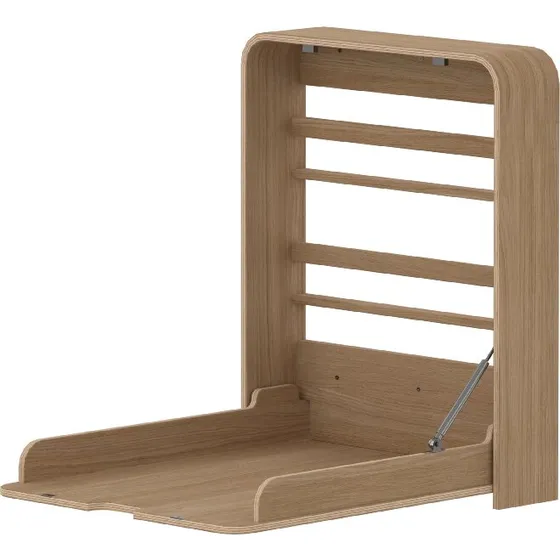 FLEXA NOVA væghængt puslebord, eg