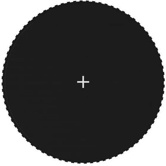 Trampolinmtte 14 ft (4,27 m)  sort, polypropylen