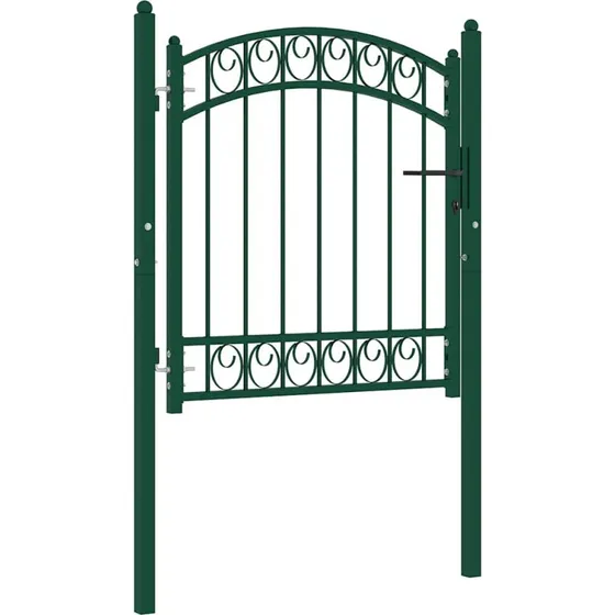 Hegnslge i stl 100x100 cm med buet top, grn