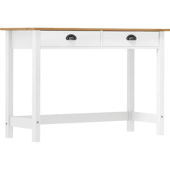 Konsolbord Hill i massivt fyrretræ med 2 skuffer