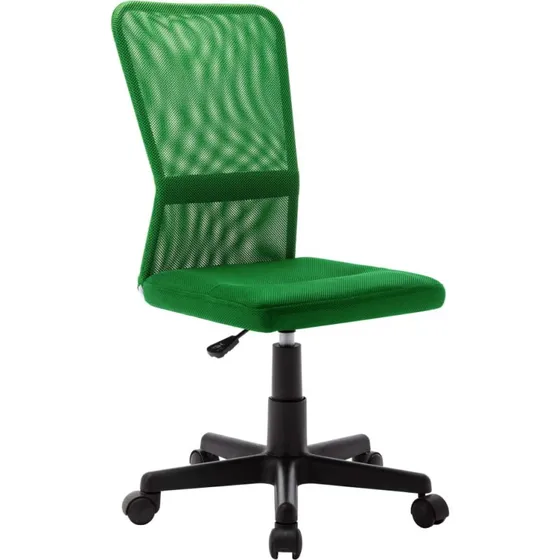 Ergonomisk kontorstol i mesh - grøn 44x52x100 cm