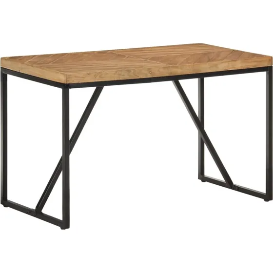 Spisebord 120x60 cm massivt akacietræ & mangotræ