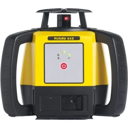 Leica Rugby 610 rotationslaser med Rod Eye 160 og Li-Ion-batteri