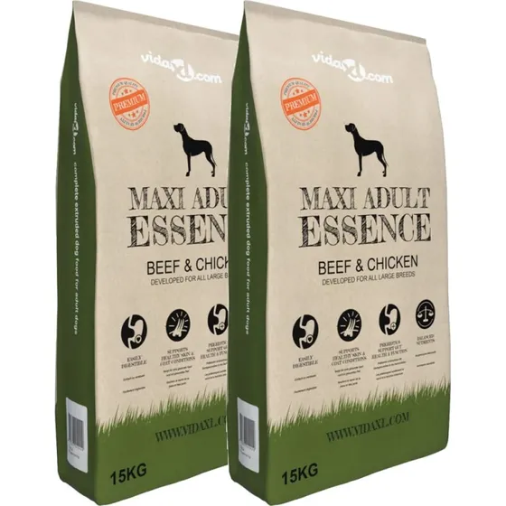 Maxi Adult Essence Beef & Chicken 230 kg - Hundefoder