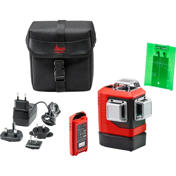 Leica Lino L6Gs 3×360° grøn linjelaser i taske