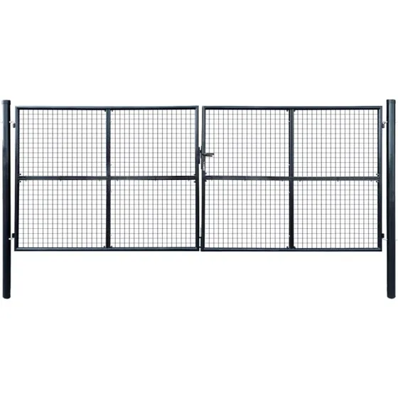 Havelge i galvaniseret stl 415x150 cm, gr