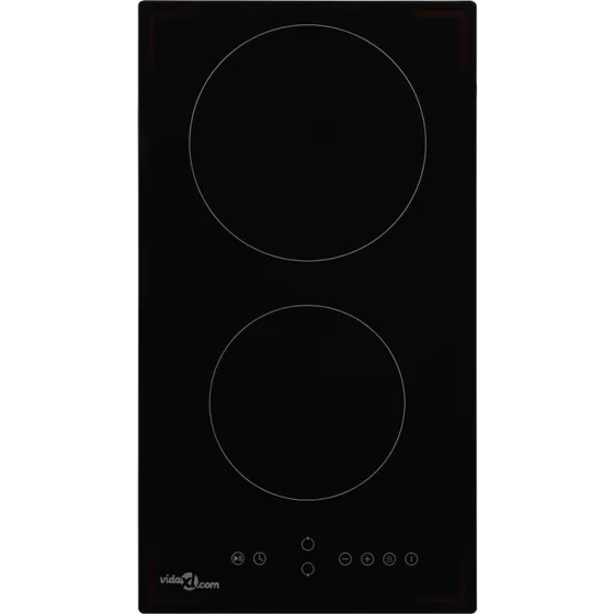 Keramisk 2-brnder kogeplade Touch Control 3000W