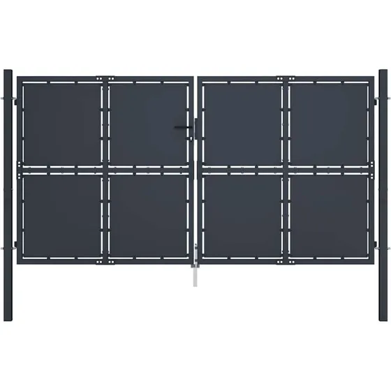 Havelge i stl 300x125 cm  Antracitgr