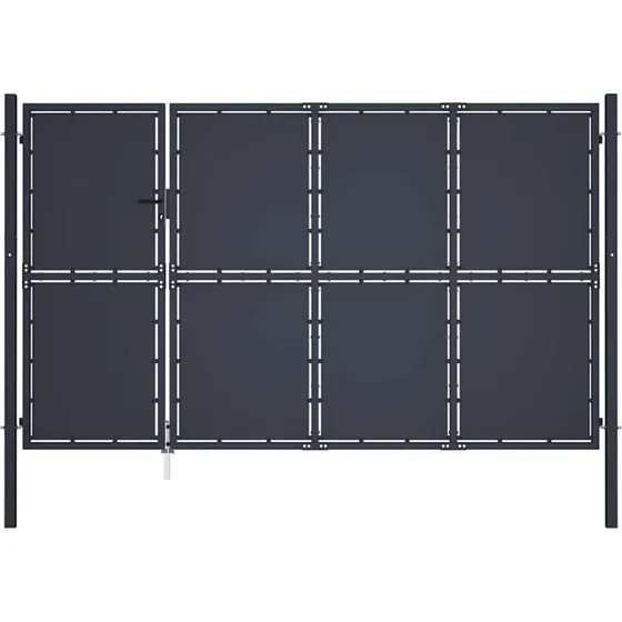 Havelge i stl 350x175 cm - Antracitgr