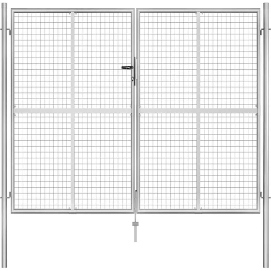 Havelge galvaniseret stl 300x200 cm - slv