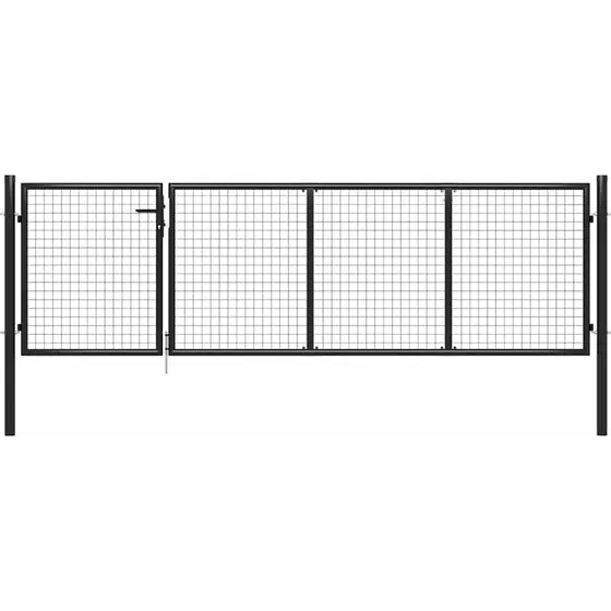 Havelge i stl 350100 cm  Antracit, inkl. ls
