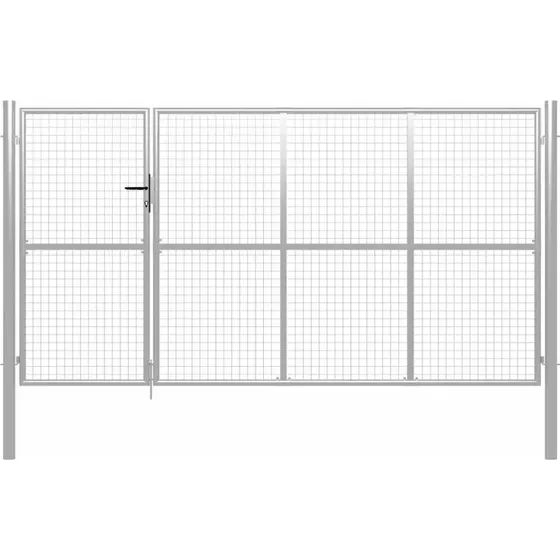 Havelge i stl 350x150 cm  slv med ls