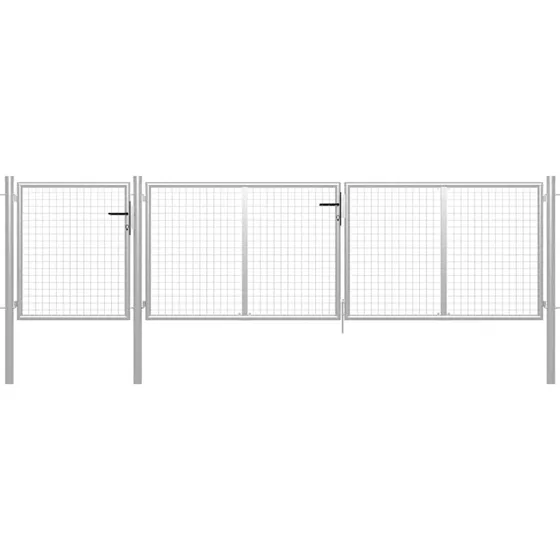 Havelge i stl 400x100 cm - slv (med ls)