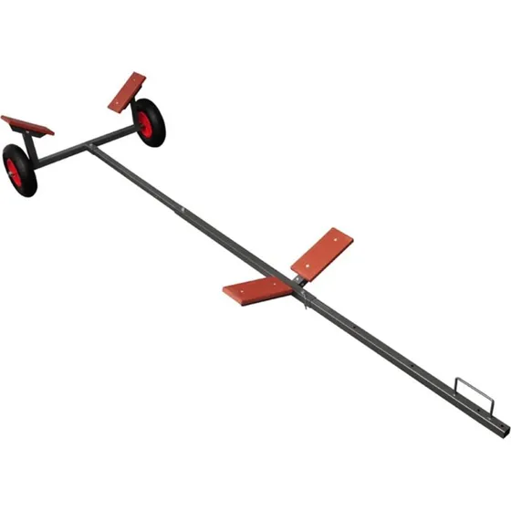 Bdtrailer 4,6 m  justerbar, sammenklappelig (160 kg)