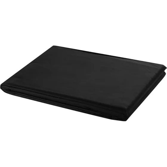 Fotobaggrund 500x300 cm i 100% bomuld - Sort