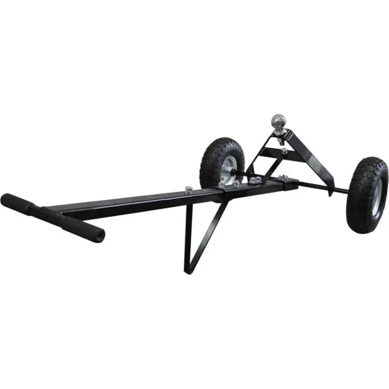 Tilkoblingsplade / Trailerdolly 275 kg  oppusteligt terrnhjul