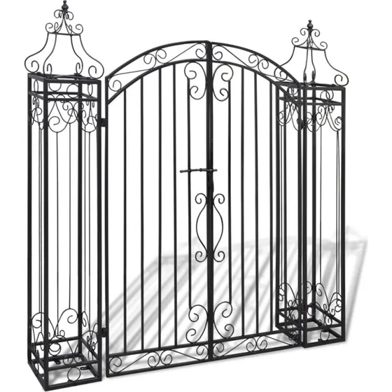 Dekorativ haveport i smedejern 12220,5134 cm