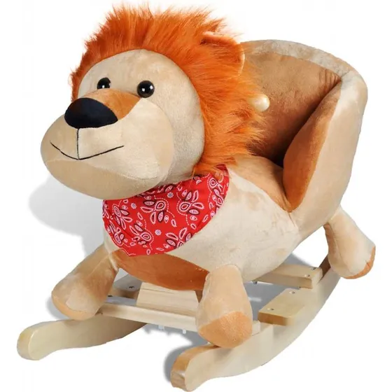 Gyngedyr Lve i plys - Babygynge til 12+ mdr