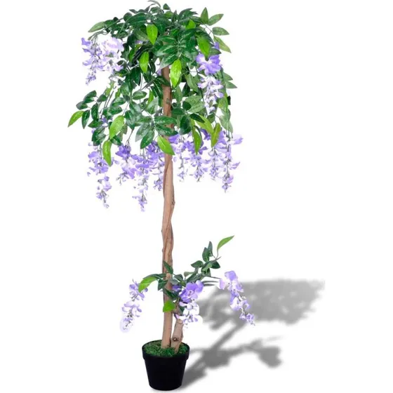 Kunstig Blåregn i Krukke 120 cm – Realistisk Dekoration