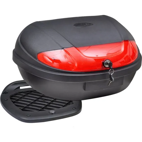 Topboks 72L til 2 hjelme  vandtt motorcykelbox