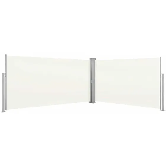 Sammenrullelig læskærm 160 x 600 cm – creme