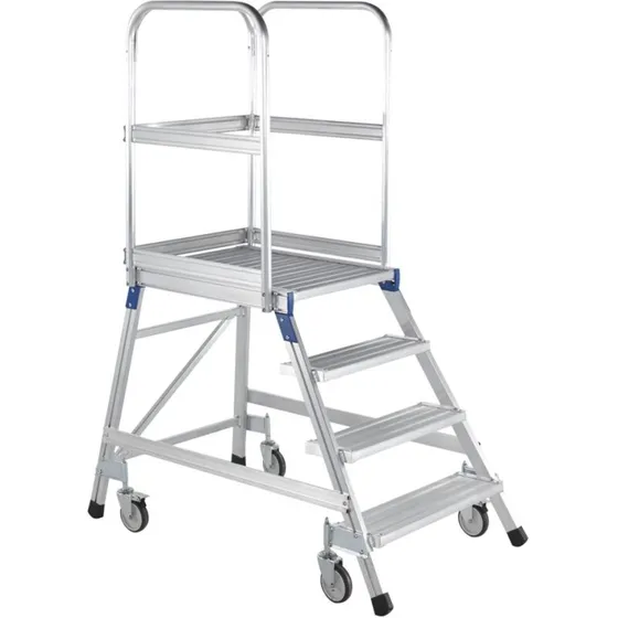 Zarges Arbejdsplatform m/letmetaltrin 3 trin 600×800